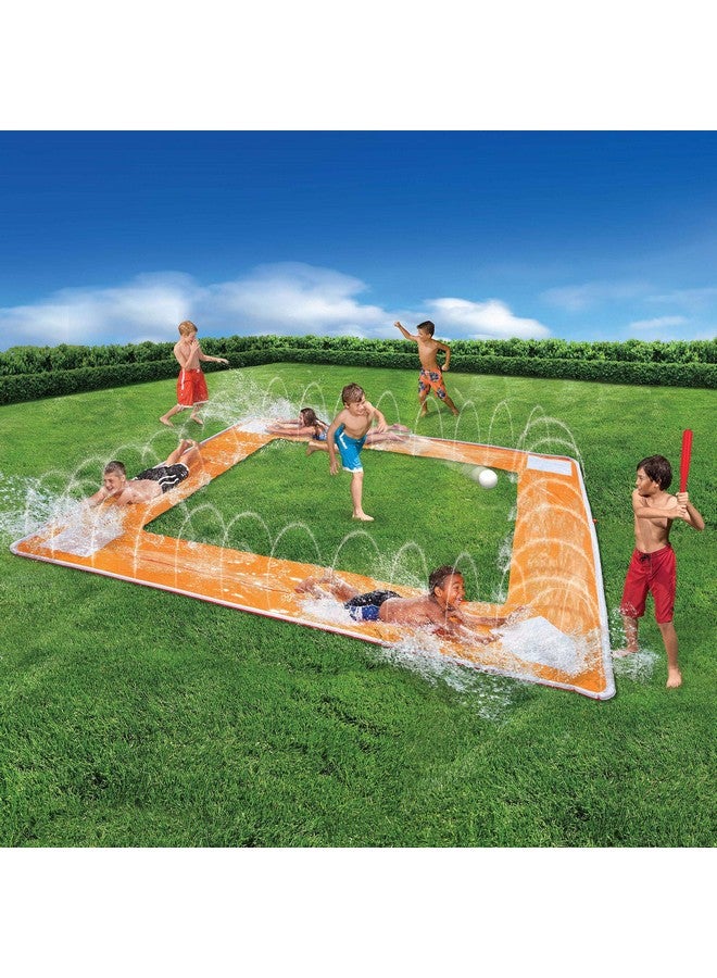 BANZAI Spring and Summer Toys Grand Slam Baseball Water Slide - Image 1