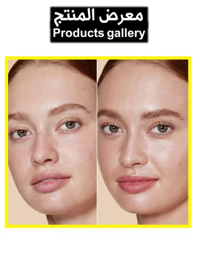 elf Halo Glow Liquid Filter, Complexion Booster For A Glowing, Soft-Focus Look, Infused With Hyaluronic Acid, Vegan 1 Fair + Power Grip Primer Clear 24 ml - Image 3