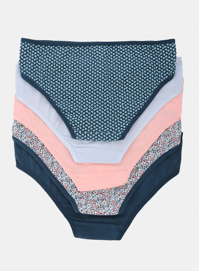 Carina Pack of 5 Colored Bikini Panties - Image 2