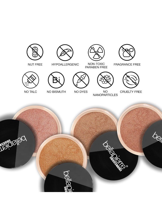 BellaPierre Mineral Bronzer - Loose Powder | SPF Protection | Warms Skin Tone for a Sun-Kissed Look | Non-Toxic & Paraben Free - Pure Element - 0.3 Oz  - Image 4