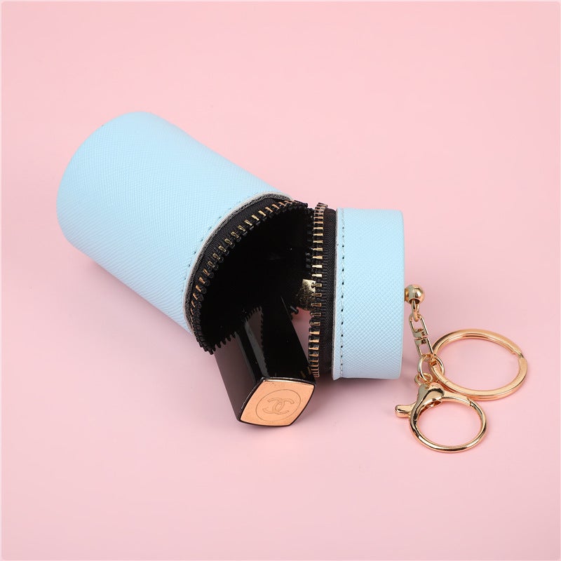 Presbyopia Mini Bag Coin Purse Girls Pendant Headphone Bag Lipstick Bag Car Keychain - Image 3