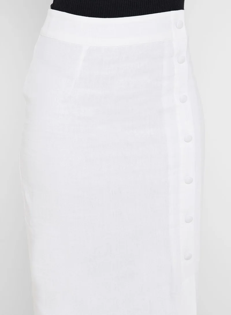 FOREVER 21 Button Down Pencil Skirt