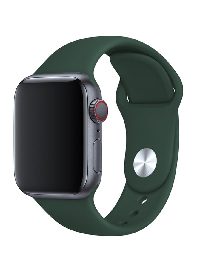 BeHello Silicone Strap For Apple Watch 42/44mm Green - Image 1