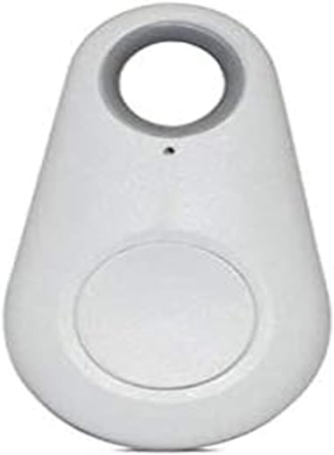 4in1 Bluetooth Anti-Loss Key/Cell/Kids/Pets Finder Tracker Voice Recording, Selfie Shutter White