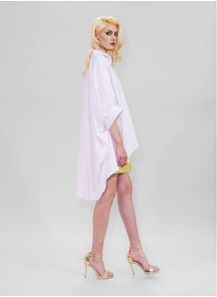 BITOLIA GALLERY White Poplin Tunic  - Image 3