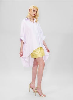 BITOLIA GALLERY White Poplin Tunic  - Image 4