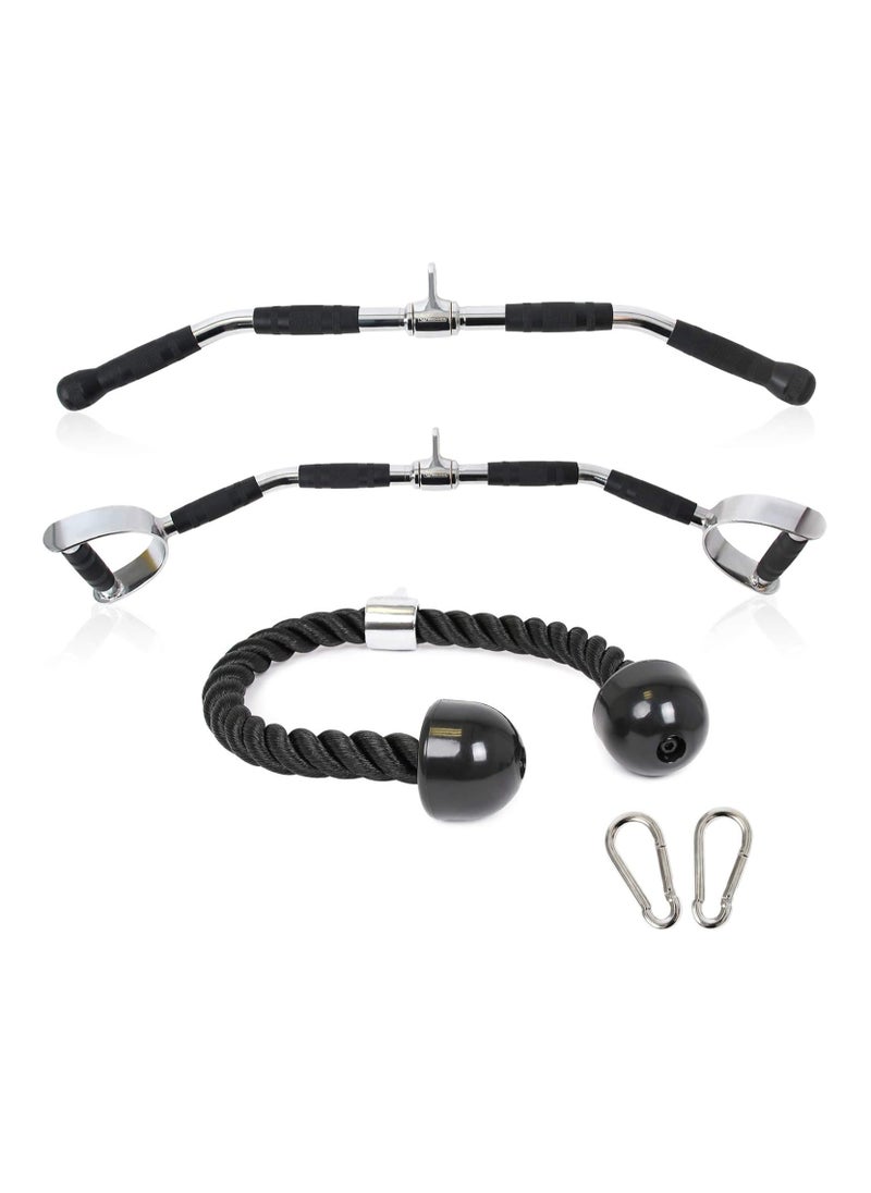 Generic Pull Down Attachment, Cable Machine Accessories for Home Gym, LAT Pull Down Attachment Weight Fitness  - Image 1