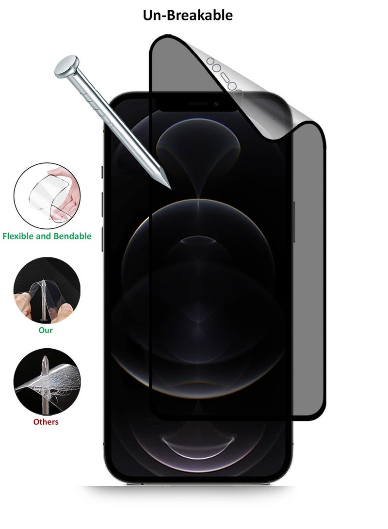 Techie Apple iPhone 12 Pro Max Matte Ceramic Privacy Screen Protector Film - Image 5