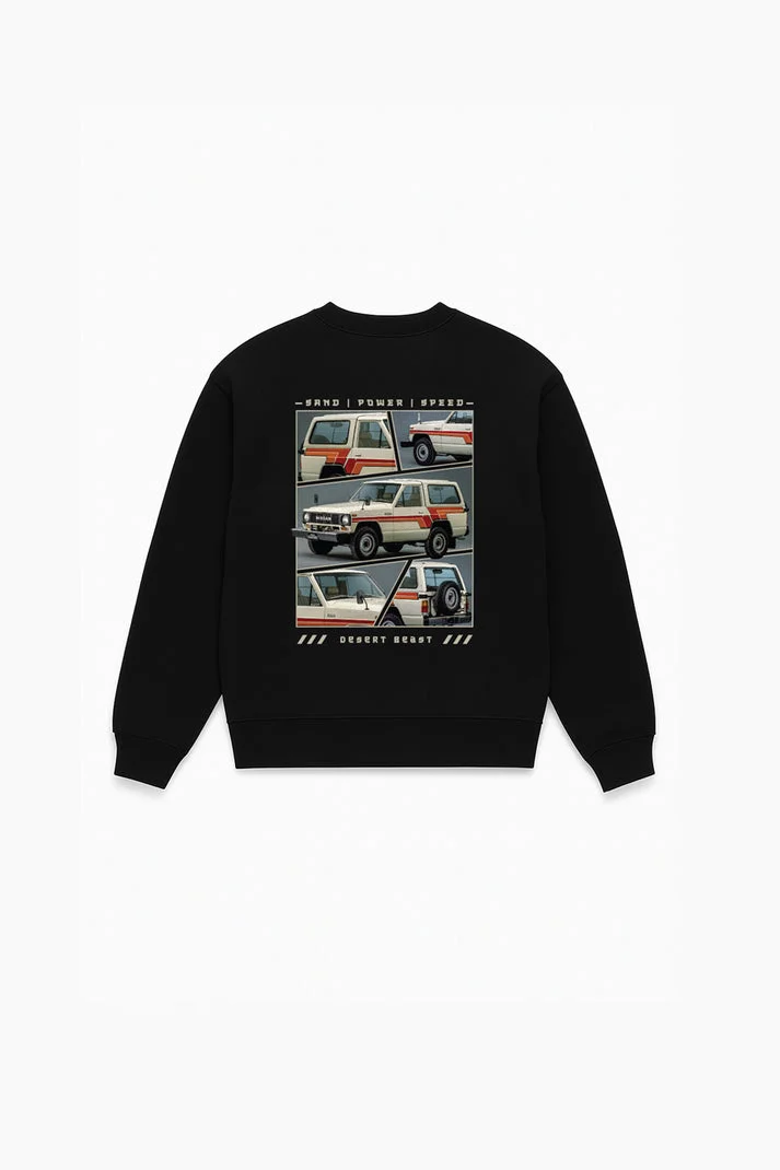 Terribly Real MINI PATROL OG Black Sweatshirt