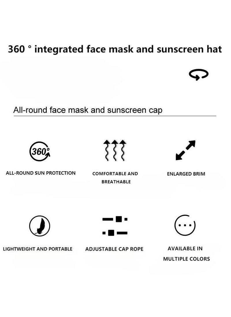 Generic - Sunscreen fisherman hat, gray - Image 1