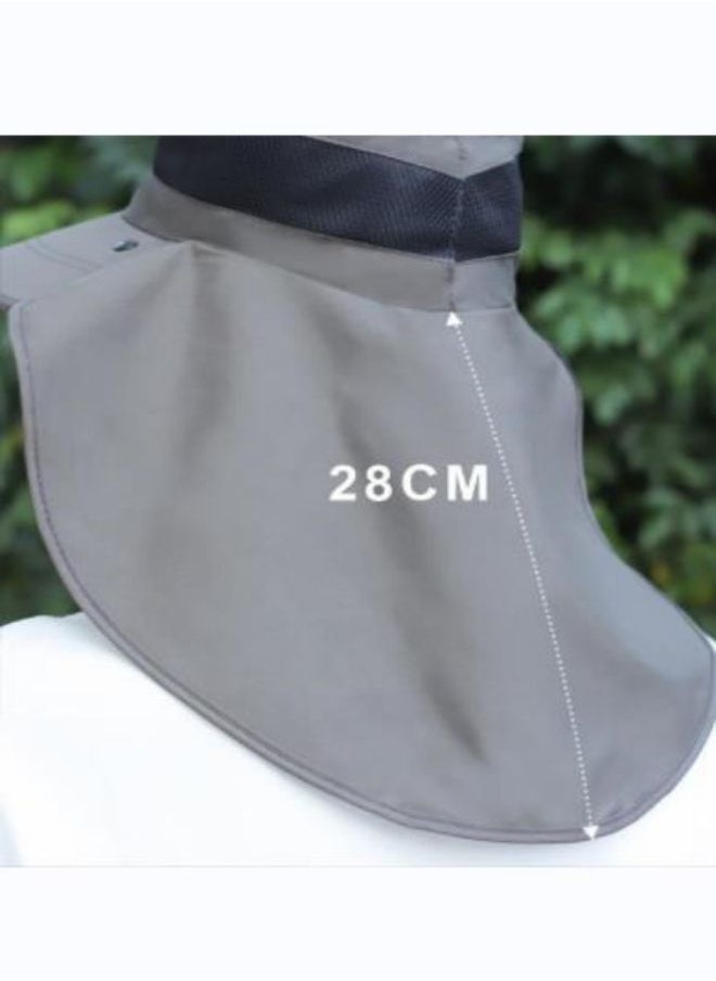 Generic - Sunscreen fisherman hat, gray - Image 1