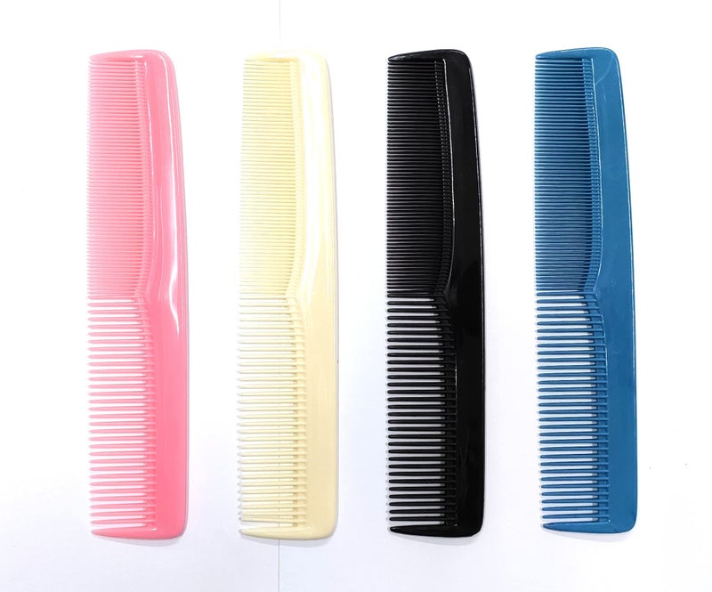 Maple Detangling Premium Dressing Hair Comb for Men,Women Combo Opaque (Multicolour), Pack of 4 - Image 1