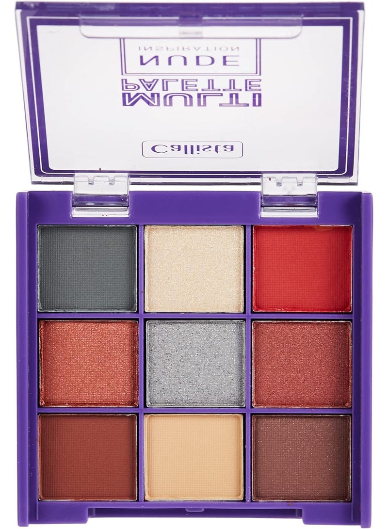 كاليستا باليت ظلال العيون المتعددة من كاليستا - 102 لون نيود إنسبيريشن - Image 2