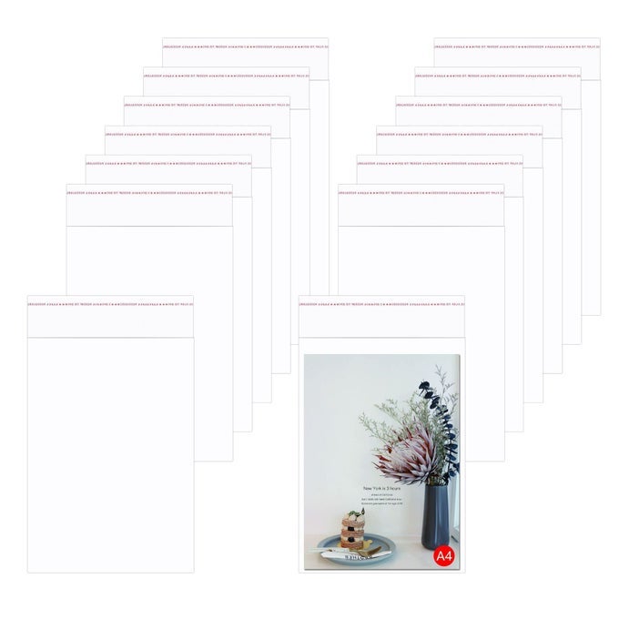 200PCS 9 X 12 CELLO PLASTIC POLY BAGS CLEAR CELLOPHANE BAGS RESEALABLE SELF ADHESIVE POLY BAGS 1 MIL FOR A4 CLOTHES PANTS TSHIRT PACKAGING 18 SIZES TO CHOOSE FROM