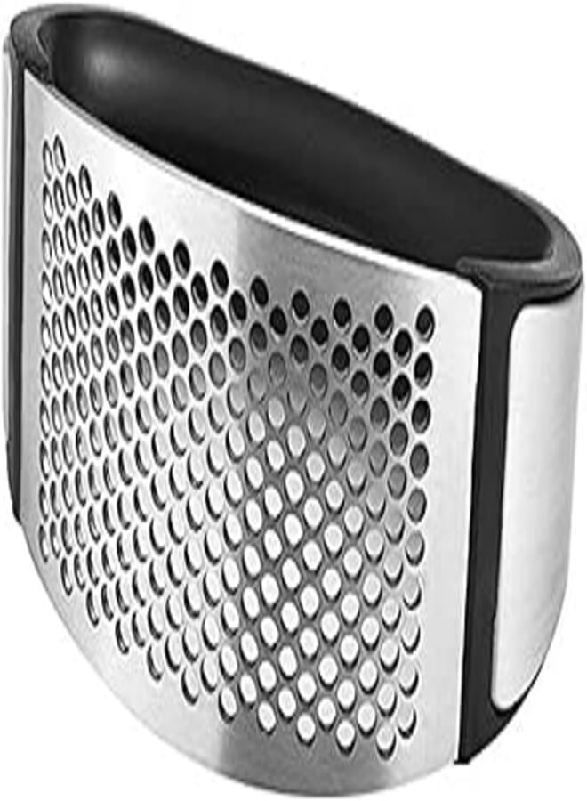 Stainless steel manual 304 ring garlic masher 