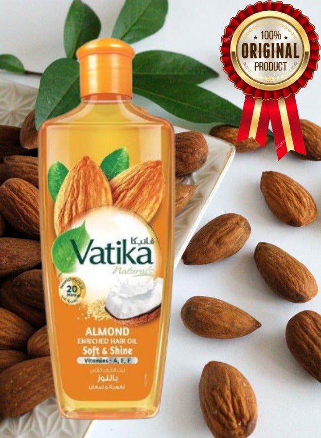 VATIKA Vatika Almond Hair Oil Softness & Shine 200ML 