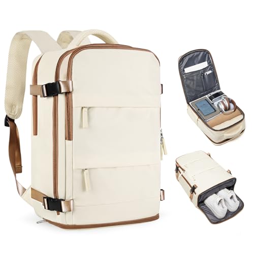 coofay Travel Backpack Carry on Flight Approved Mochila De Viaje Personal Item Travel Bag Backpacks for Travel Backpacks for Men Women Carry on Backpack for Airplanes 18x14x8 Inches Travel Bag - Image 1