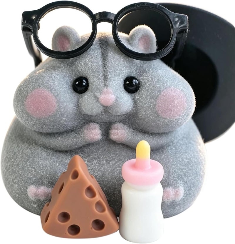 Handmade Taba Squishy Hamster Toy - Cute Stress Relief Gift for Adults &  Kids - Image 1