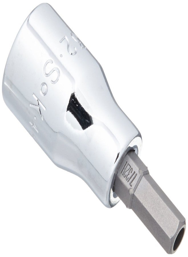 اس كي كي مقبس سداسي مقاوم للعبث من SK Tools USA، مقاس 3/8 بوصة، 3/16 بوصة، قياسي، مطلي بالكروم | 44212 - Image 1