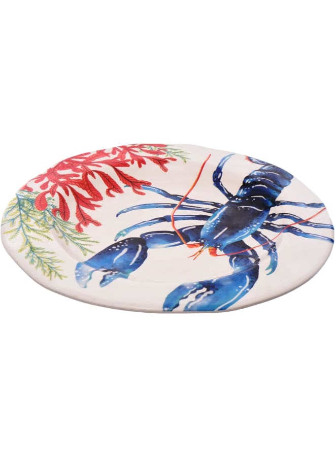 Moments Lobster Design Dessert Plate, 23 Cm Size - Image 2