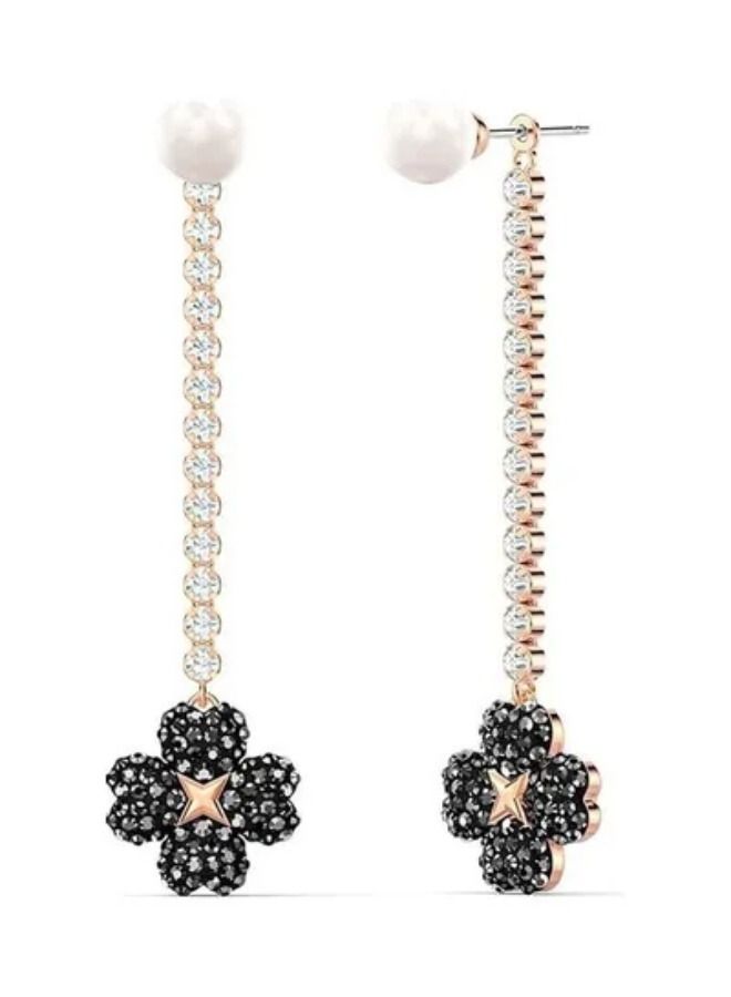 Chomel Latisha Two-Sided Four Leaf Clover Earrings  - Image 1