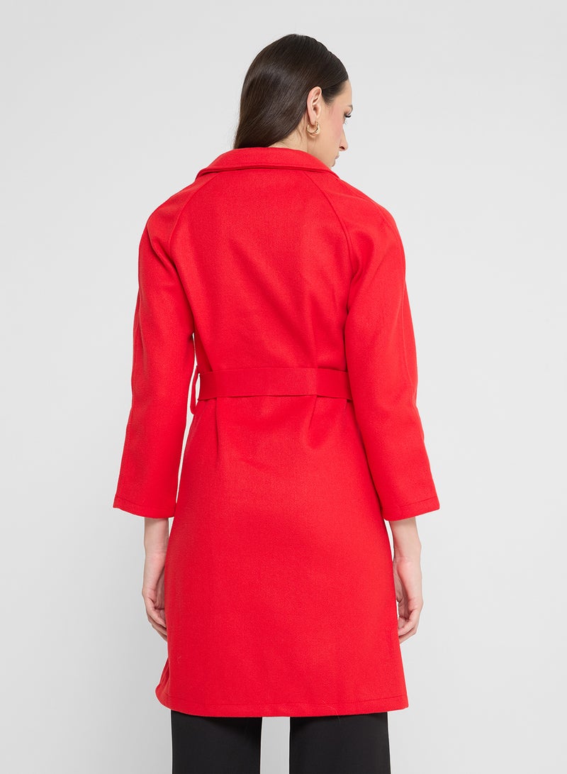 ايلا معطف بحزام - Image 2