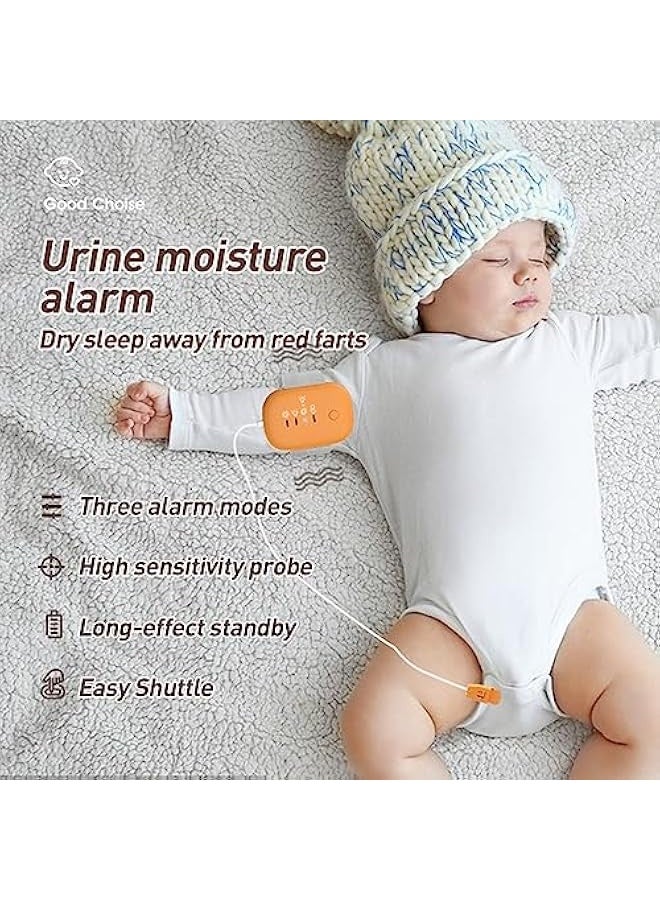 Wed Baby Bedwetting Alarm Pee Alarm for Boys Grils Kids Potty Training Elder Care Built-in Battery with Vibration Sound Vibration  Sound 3 Alarm Modes, Clip-on Type - Image 3