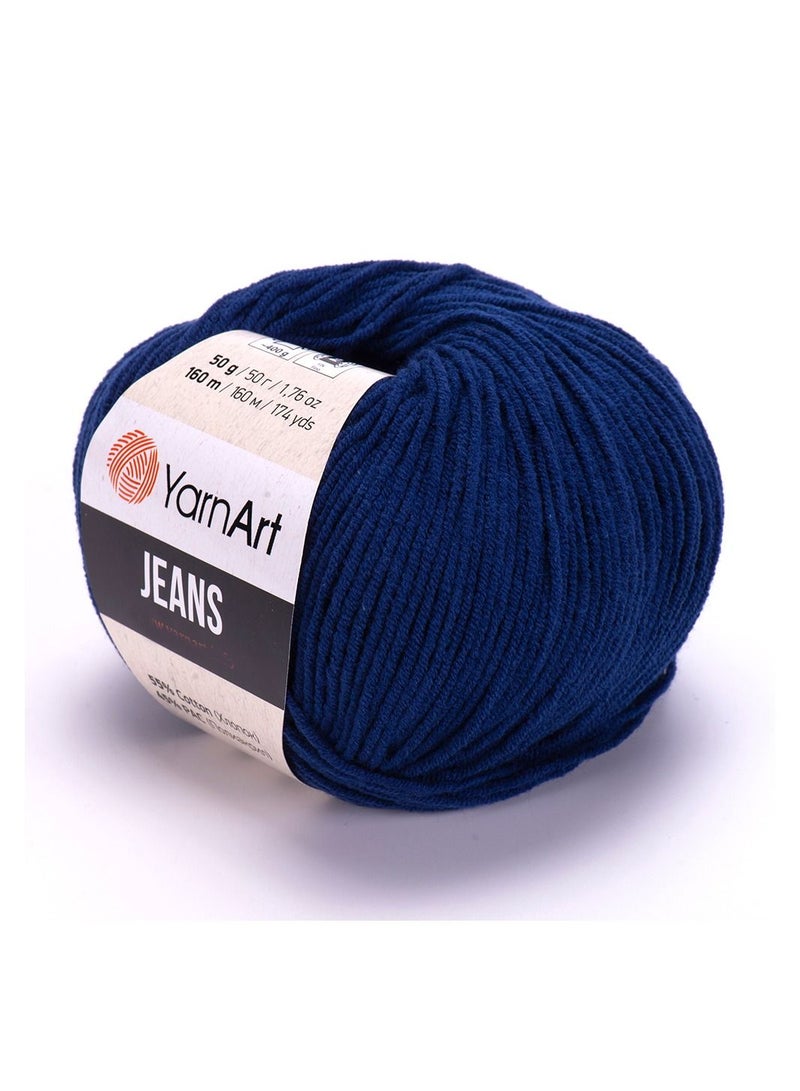 YarnArt Set Of 5 Pcs High Quality Jeans Yarn For Knitting - Image 1