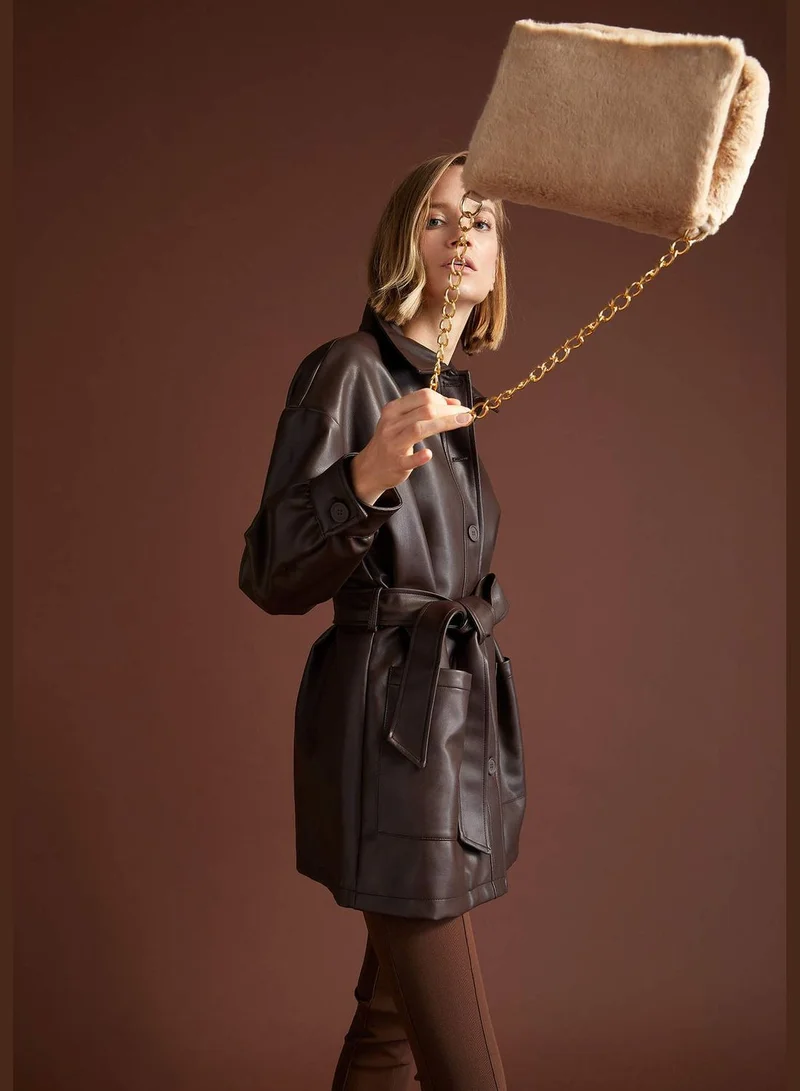 DeFacto Plush Shoulder Bag