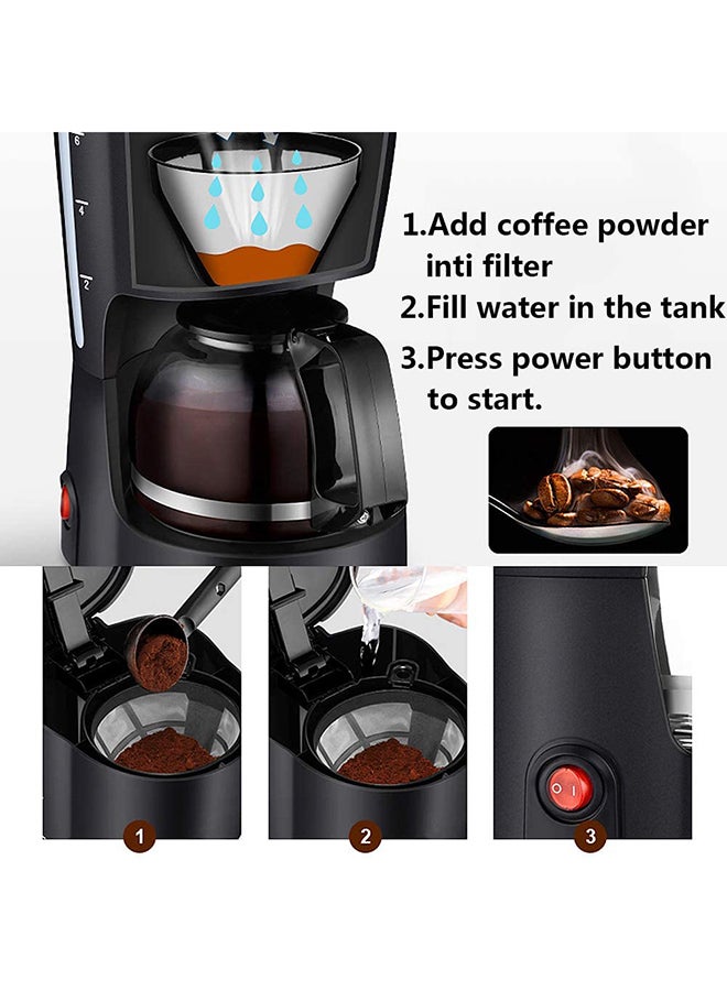 دايو ماكينة صنع القهوة لعدد 12 فنجاناً سعة 1 لتر - Image 2