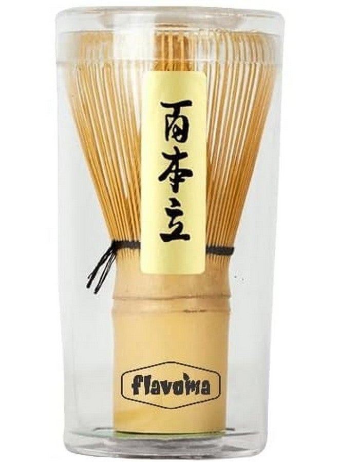 Flavoma Japanese Handmade Bamboo Matcha Whisk | Chasen | Brush - Traditional Bamboo Whisk for Brewing Matcha - Image 1