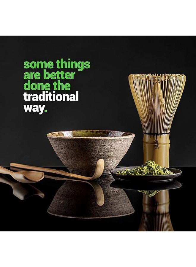 Flavoma Japanese Handmade Bamboo Matcha Whisk | Chasen | Brush - Traditional Bamboo Whisk for Brewing Matcha - Image 5