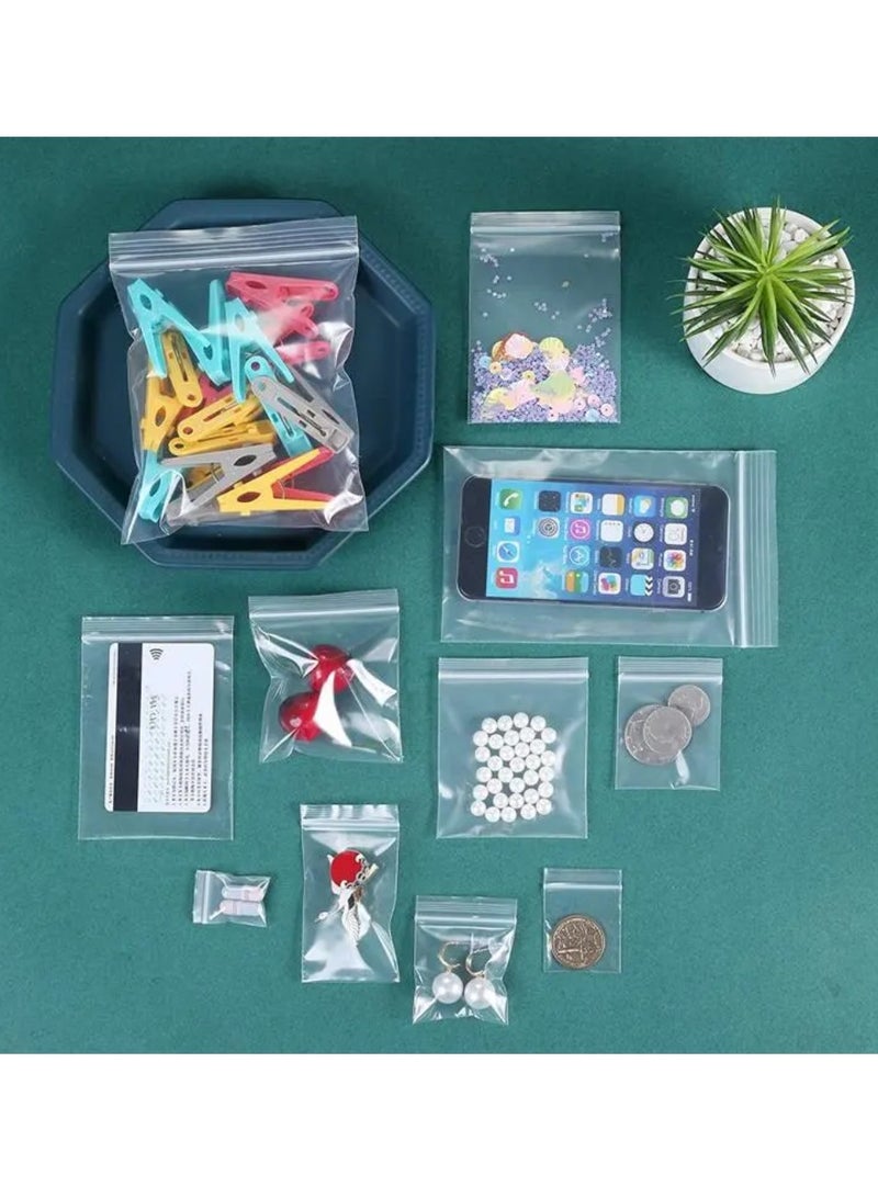 Reusable Plastic Food Storage Bags, Easily store food and all belongings, Transparent, Zipper Closure, Waterproof, Smell Proof, Portable, Durable, Single Material Construction with Built-in Zipper, Different Sizes And Numbers Of Pices