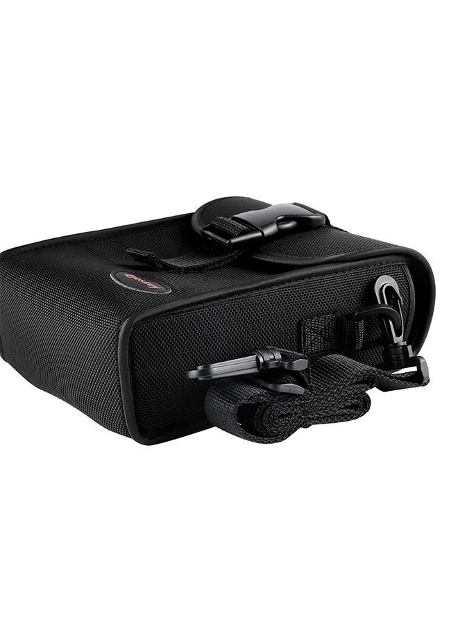 NIBEMINENT Binoculars Storage Bag Case With Shoulder Strap Black - Image 4