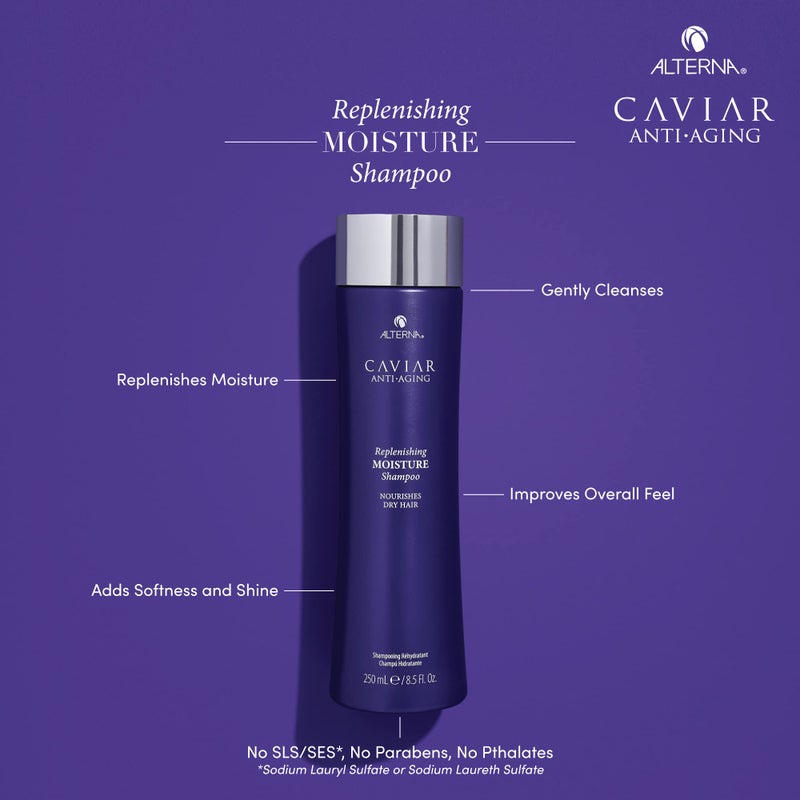 Alterna Haircare CAVIAR Anti Aging Replenishing Moisture Shampoo, 8.5 Fl Oz (Pack of 1) - Image 1