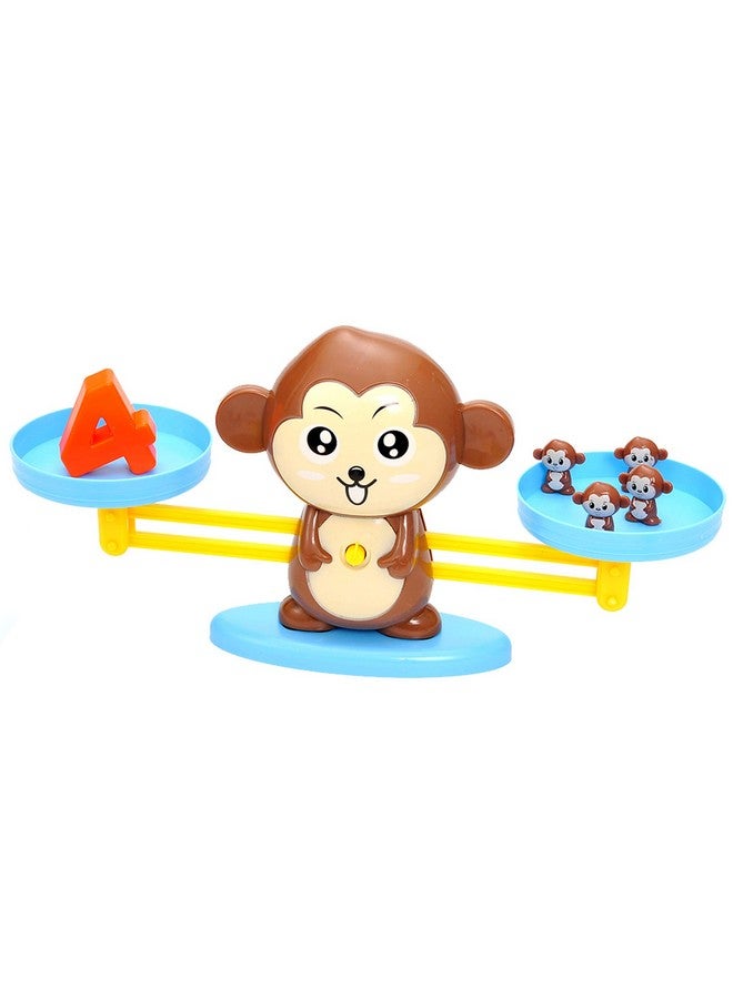 PowerTRC Balancing Monkey Number Counting Math Game for Toddlers, STEM Learning Game for Kids, Fun Educational Gifts Toys for Boys Girls Ages 3 4 5 6 7+ (64 Pieces) Montessori Toy - Image 3
