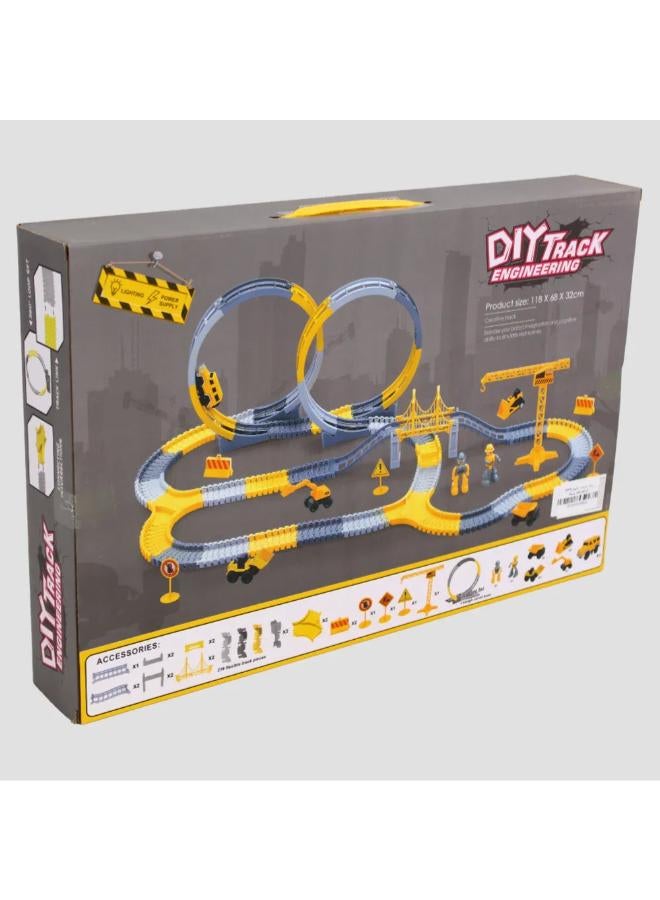 258 PCS Construction Race Track Set – Build, Create & Play - Image 3