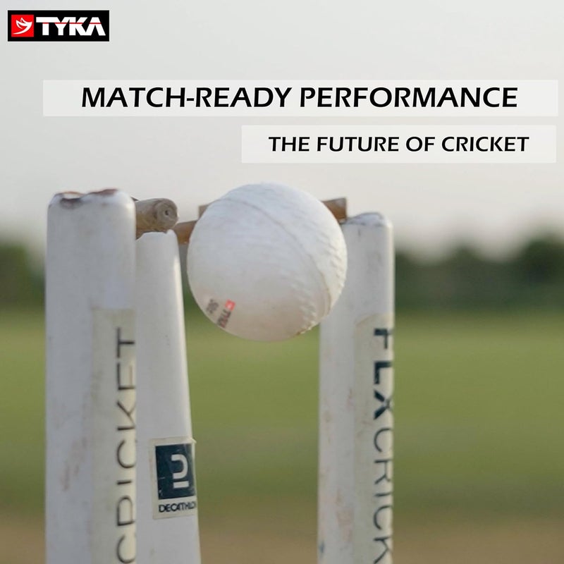 TYKA Light Gravix Moisture Resistant Cricket Ball 50+ GMS - Eco-Friendly Training Ball | All Weather Durable Performance | True Bounce, Engineered Power (All Levels) Pack of 12 - Image 5