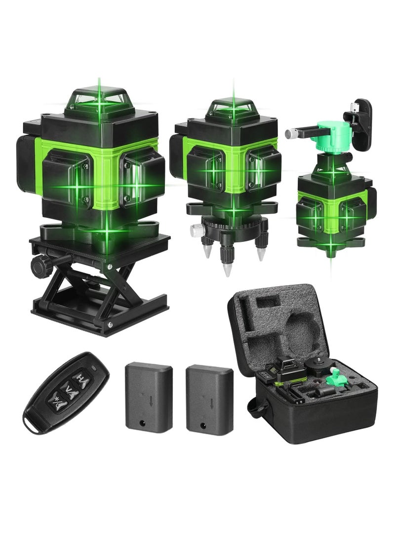 Keen - 16-Line 360-Degree Laser Meter with Two Rechargeable Batteries and a Large ase - Image 1