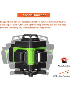 Keen 16-Line 360-Degree Laser Meter with Two Rechargeable Batteries and a Large ase  - Image 2
