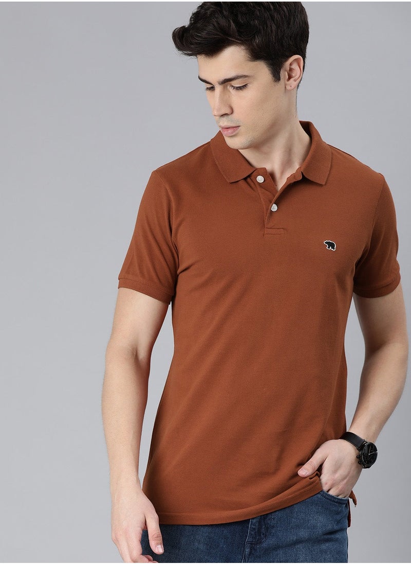 THE BEAR HOUSE Men’s Polo T-Shirt – Soft, Breathable Cotton, Classic Fit for All-Day Comfort, Stylish Casual Shirt for Summer, Everyday Wear & Outdoor Activities  - Image 3
