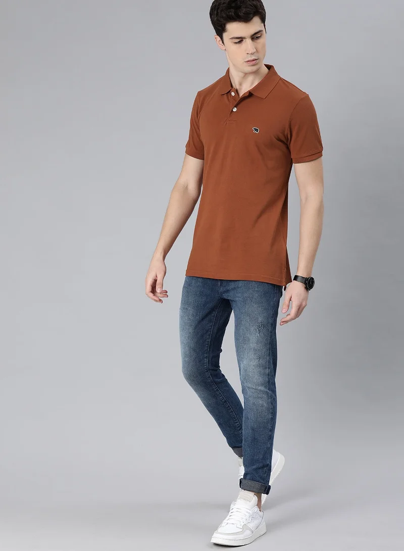 THE BEAR HOUSE Men’s Polo T-Shirt – Soft, Breathable Cotton, Classic Fit for All-Day Comfort, Stylish Casual Shirt for Summer, Everyday Wear & Outdoor Activities