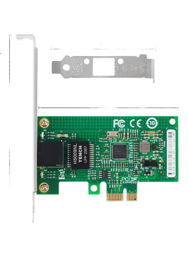 Flybish بطاقة إيثرنت جيجابت Flybish Na210-t1، شريحة Intel I210at، بطاقة إيثرنت منفذ واحد PCI-e X1، بطاقة شبكة سلكية لسطح المكتب، خادم، تدعم لينكس - Image 3