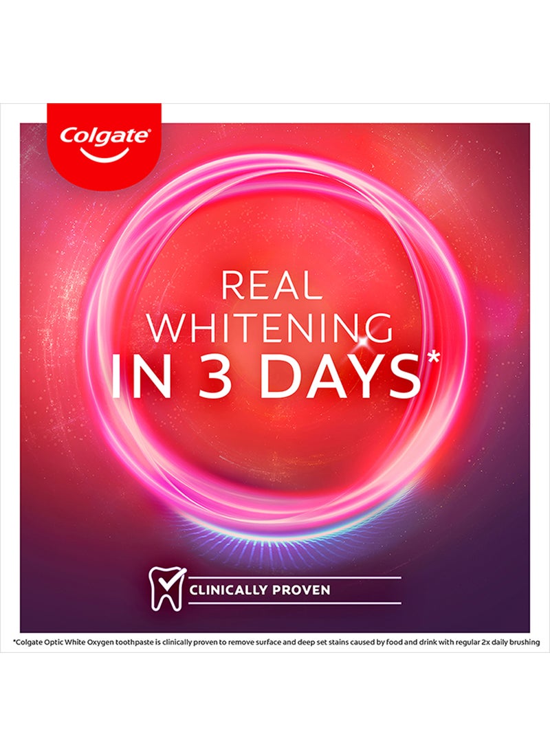 Colgate Optic White Oxygen Technology Toothpaste 50ml - Image 2
