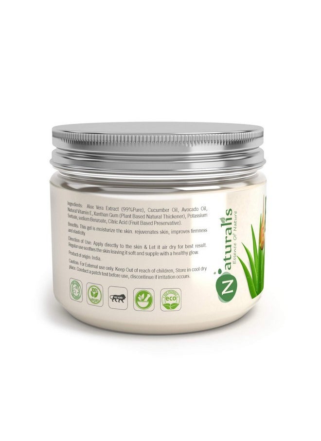 Naturalis Essence Of Nature Aloe Vera Gel Raw (Cucumber And Avocado), 300G  - Image 2