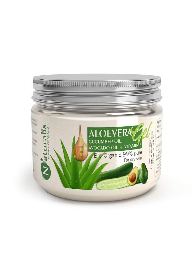 Naturalis Essence Of Nature Aloe Vera Gel Raw (Cucumber And Avocado), 300G  - Image 1