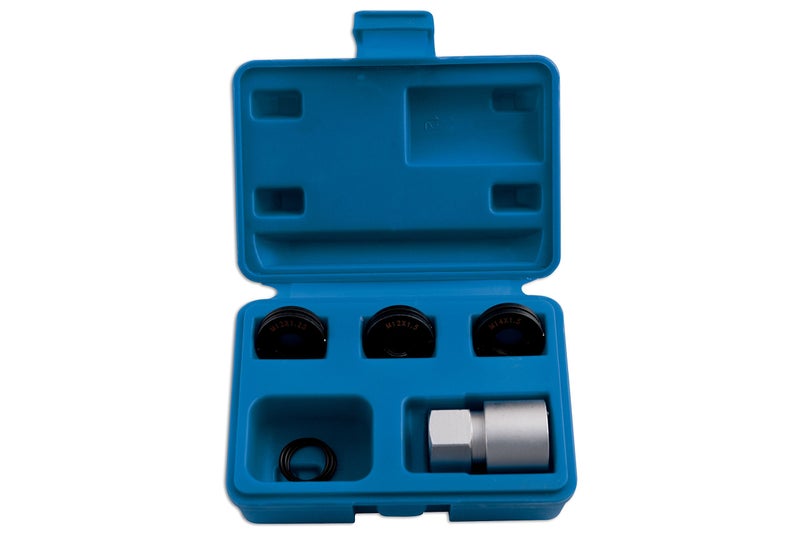 Laser 5216 Wheel Stud Thread Restorer Kit, Blue - Image 1