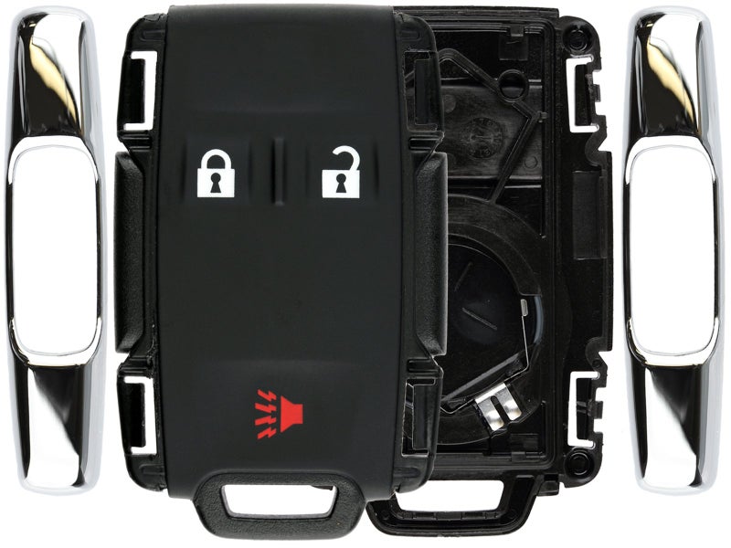 KeylessOption Keyless Entry Remote Control Car Key Fob Case Shell Button Pad Outer Cover for Chevy GMC M3N-32337100 - Image 1