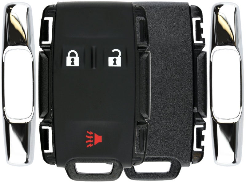 KeylessOption Keyless Entry Remote Control Car Key Fob Case Shell Button Pad Outer Cover for Chevy GMC M3N-32337100 - Image 2