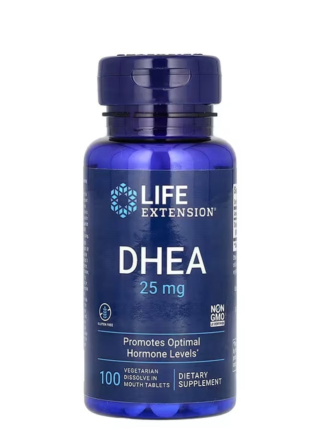 Life Extension DHEA, 25 mg, 100 Vegetarian Tablets